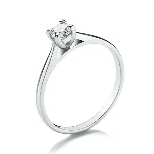 Diamond Solitaire Engagement Ring